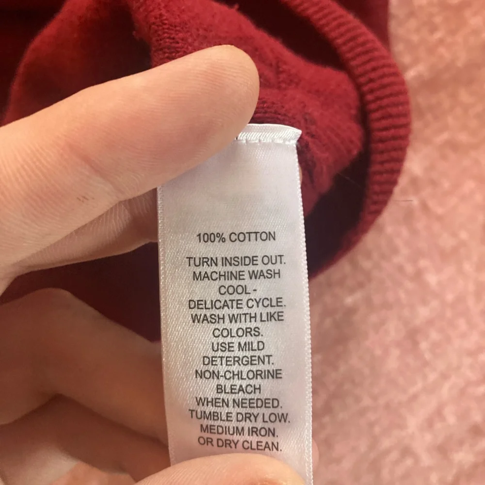 Lachlan British inspired mens large sweater red - Picture 4 of 5